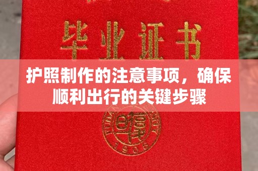 伊川护照制作的注意事项，确保顺利出行的关键步骤