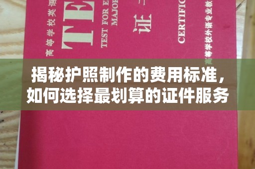 伊川揭秘护照制作的费用标准，如何选择最划算的证件服务？