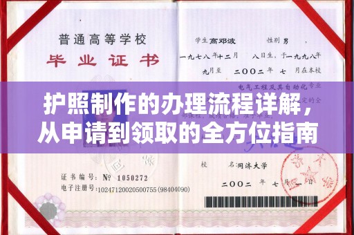 伊川护照制作的办理流程详解，从申请到领取的全方位指南